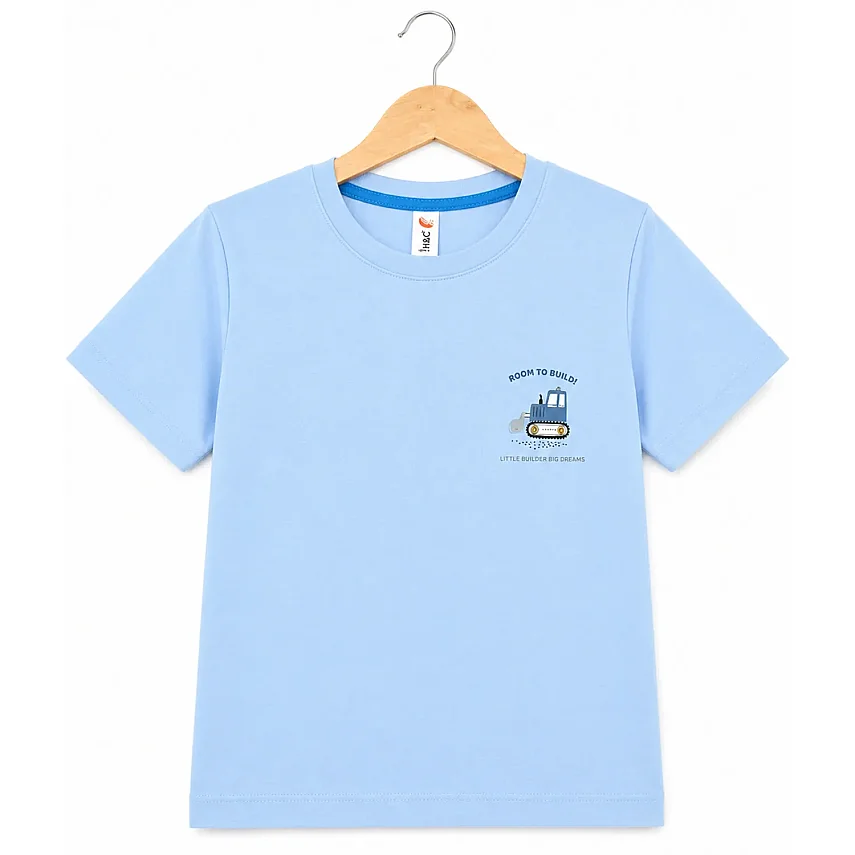 H&C Tshirt Room To Build Açık Mavi - 2