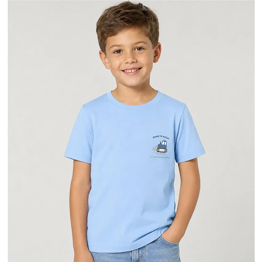 H&C Tshirt Room To Build Açık Mavi - 1