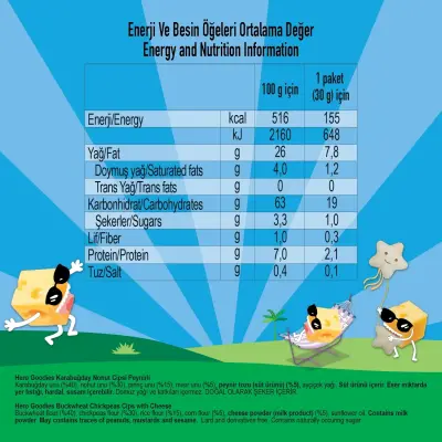 Hero Baby Goodies Peynirli Cips 30 gr - 5