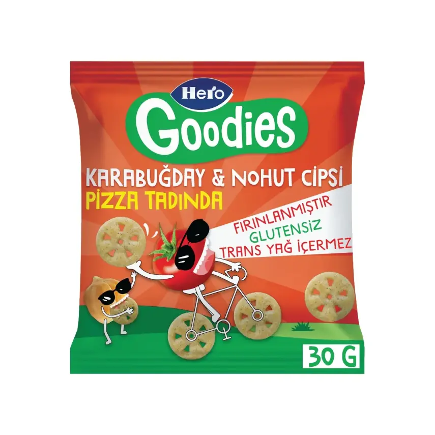 Hero Baby Goodies Pizza Cips 30 gr - 1