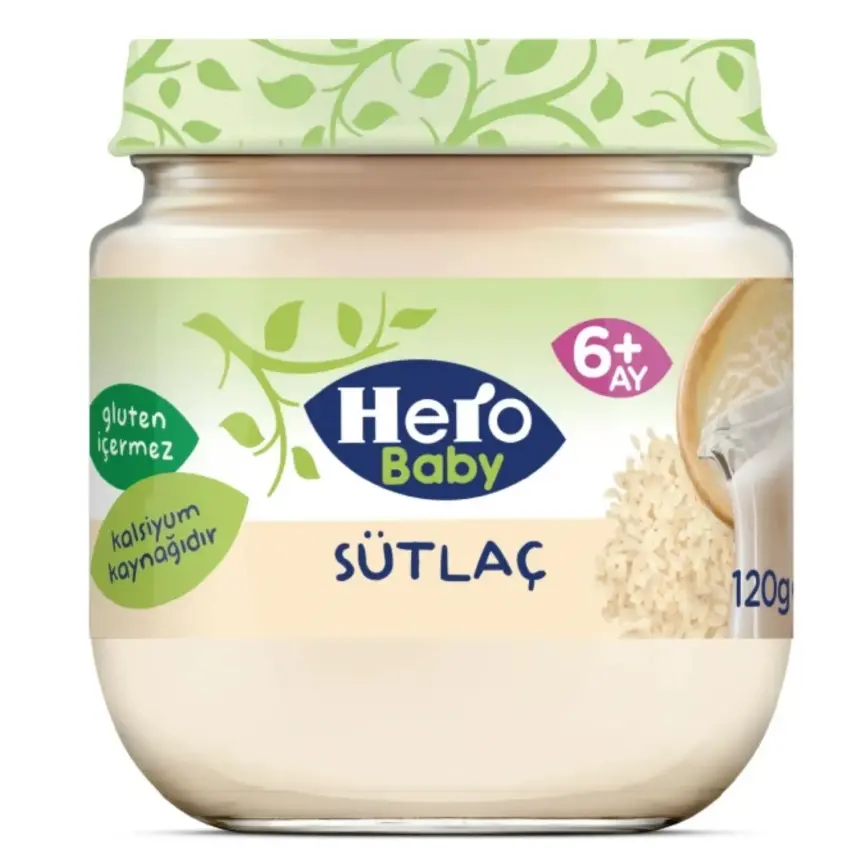 Hero Baby Kavanoz Maması Sütlaç 120 Gr - 2