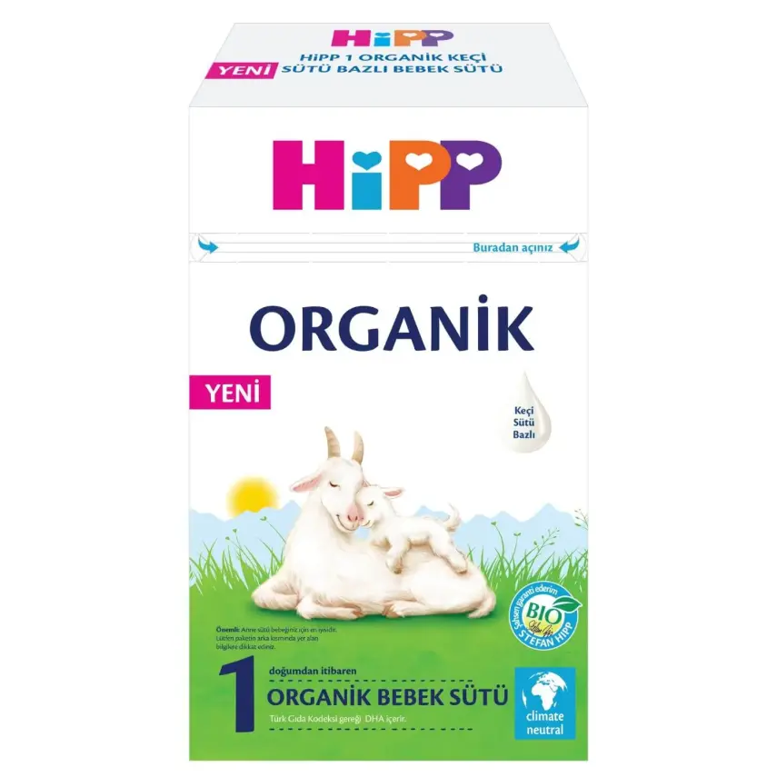 Hipp 1 Organik Keçi Sütü Bazlı Bebek Sütü 400 gr - 1