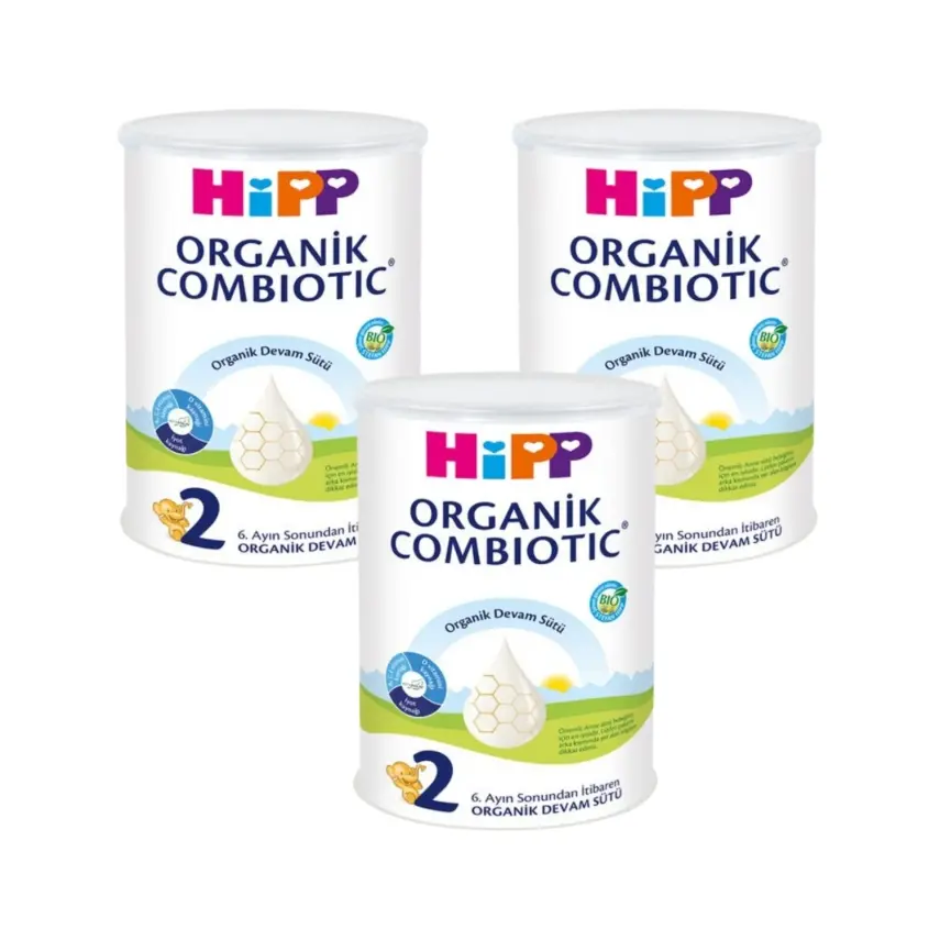 Hipp 2 Organik Combiotic Devam Sütü 350 gr x3 Adet - 1