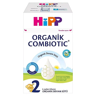 Hipp 2 Organik Combiotic Devam Sütü 800 gr*4 (1)