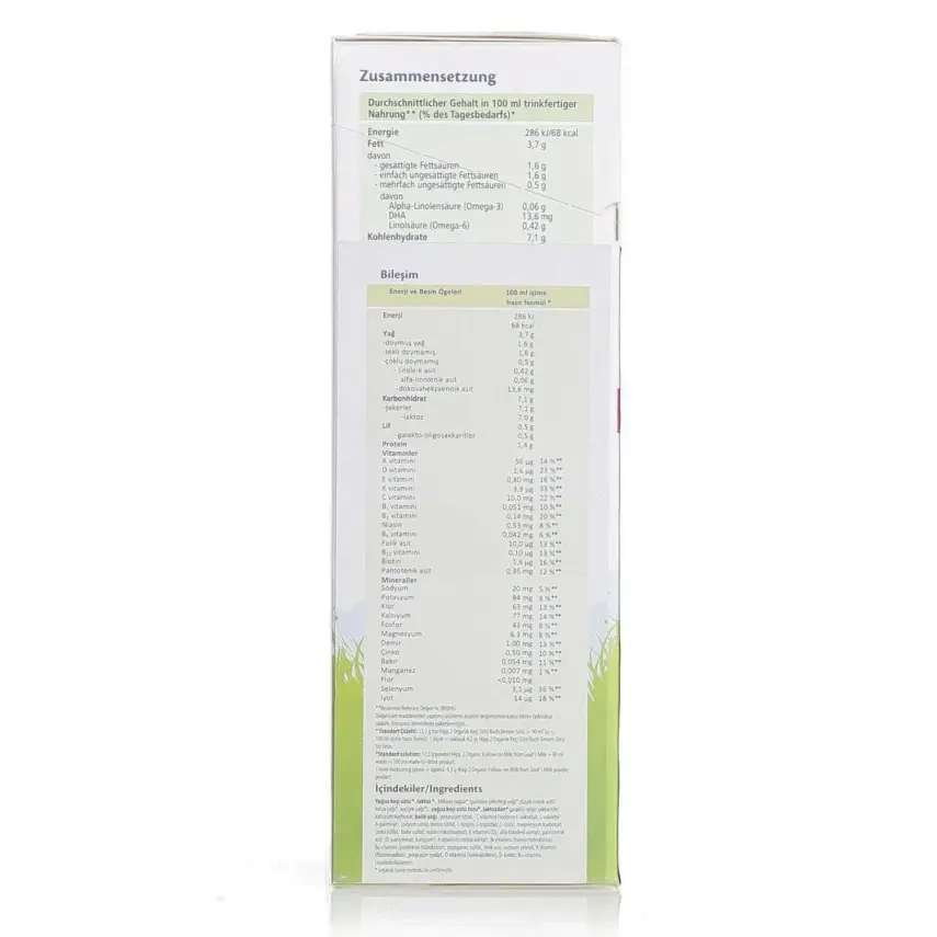 Hipp 2 Organik Keçi Sütü Bazlı Devam Sütü 400 gr - 3