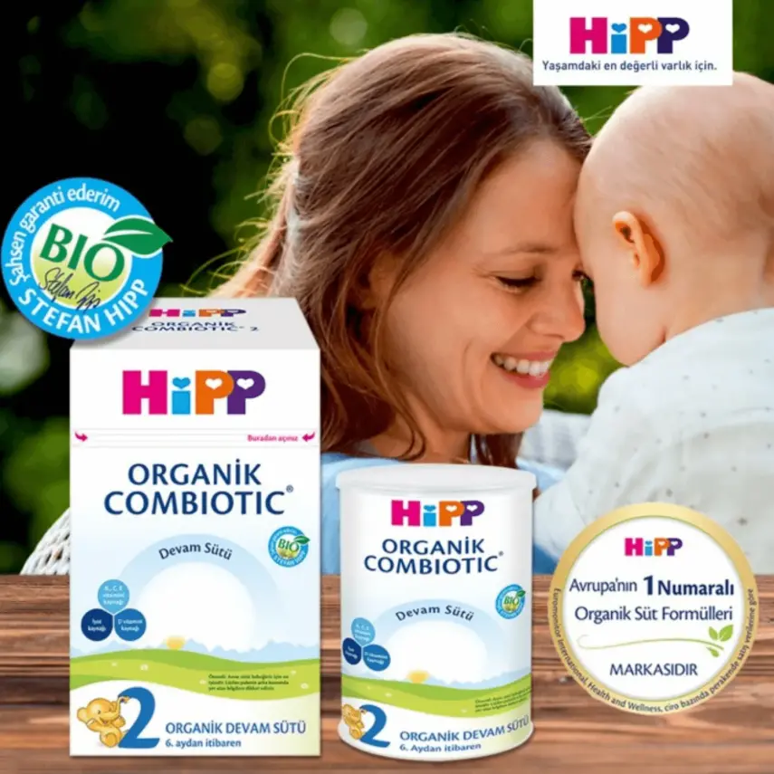 Hipp 3 Organik Combiotic Devam Sütü 350 gr x3 Adet - 2