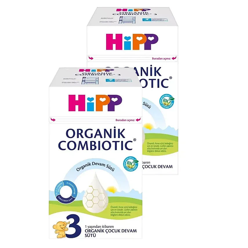 Hipp 3 Organik Combiotic Devam Sütü 800 gr*2 - 1