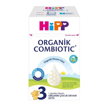 Hipp 3 Organik Combiotic Devam Sütü Maması 800 gr