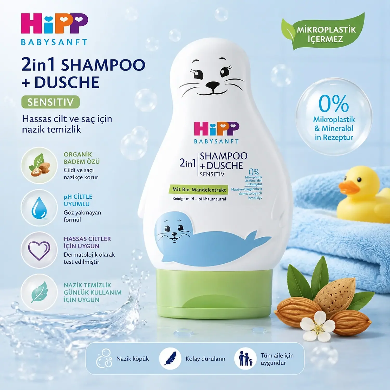 Hipp Babysanft Çocuk Şampuanı 200 ml