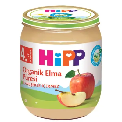 Hipp Organik Elma Püresi 125 gr