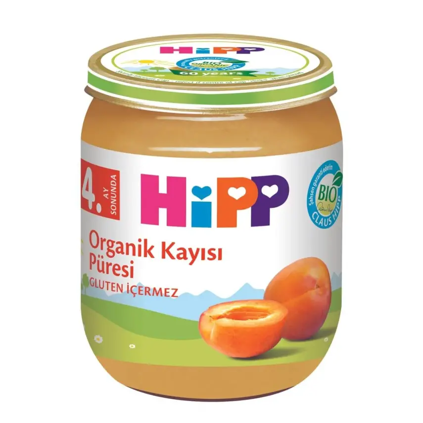 Hipp Organik Kayısı Püresi 125 gr - 4