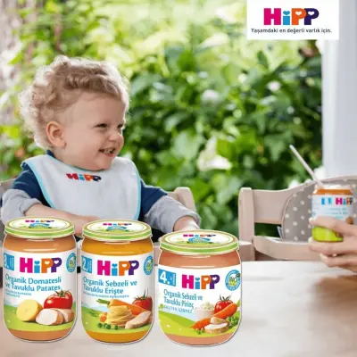 Hipp Organik Sebze Karışımı 125 gr x3 - 2