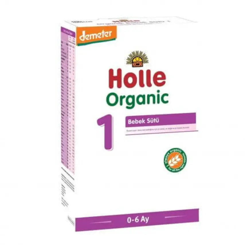 Holle 1 Organik Bebek Sütü 400 Gr - 1