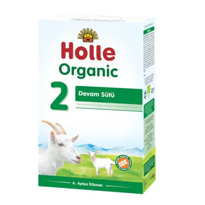 Holle 2 Organik Keçi Sütü Devam Formülü 400 Gr (1)