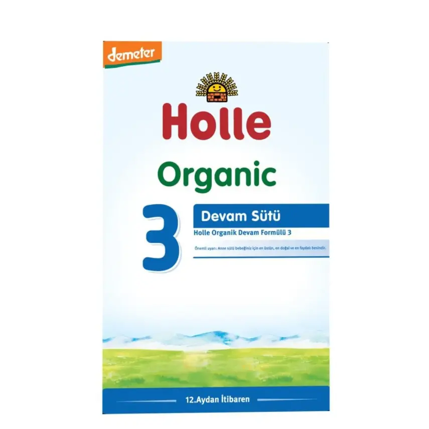 Holle 3 Organik Devam Sütü Maması 600 Gr - 3