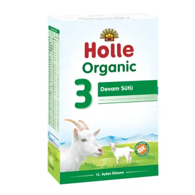 Holle 3 Organik Keçi Sütü Devam Formülü 400 Gr