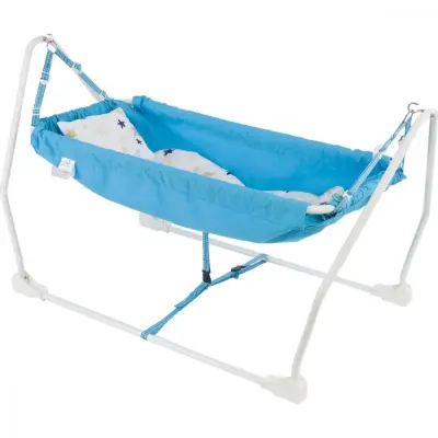 Holmen Marmaris Katlanabilir Hamak Beşik Mavi