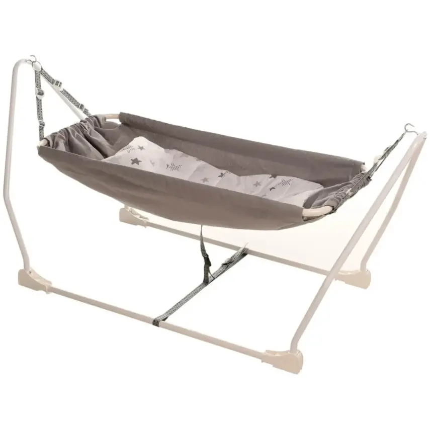 Holmen Marmaris Katlanabilir Hamak Gri - 1