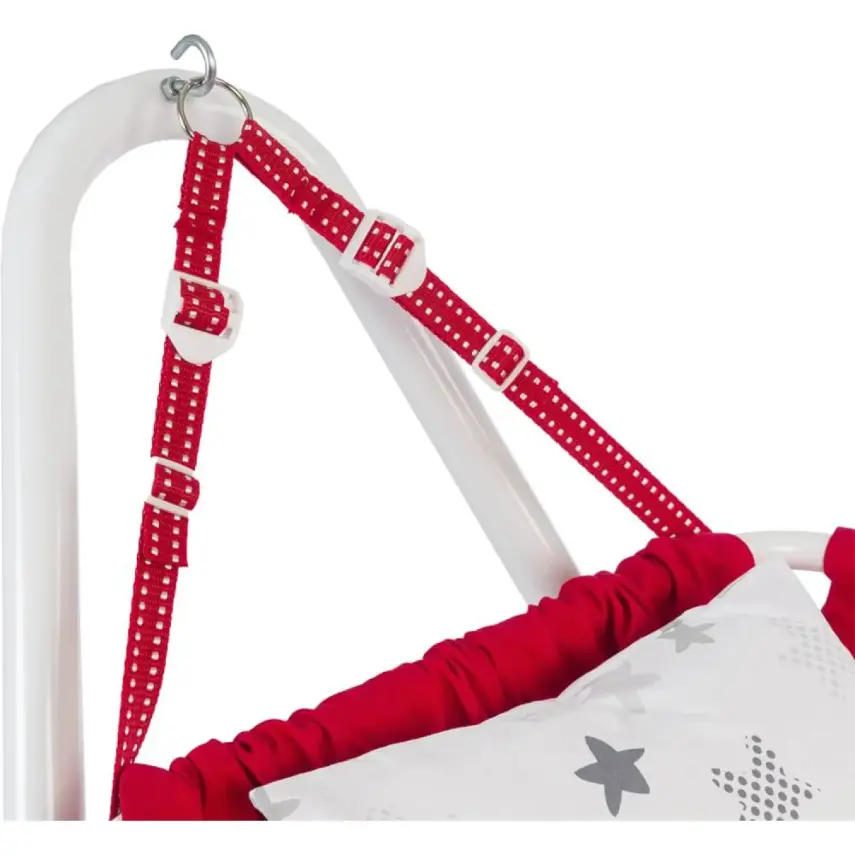 Holmen Milas Hamak Beşik Kırmızı - 5