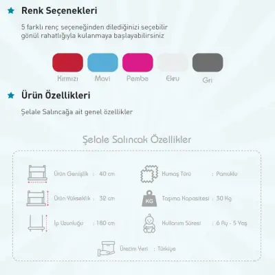 Holmen Şelale Salıncak Gold - 6