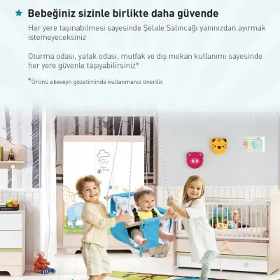 Holmen Şelale Salıncak Gold - 5