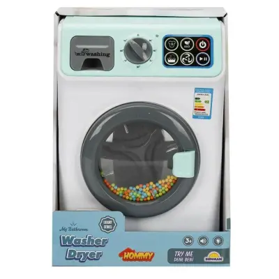 Hommy Sesli ve Işıklı Yeşil Çamaşır Makinesi (1)