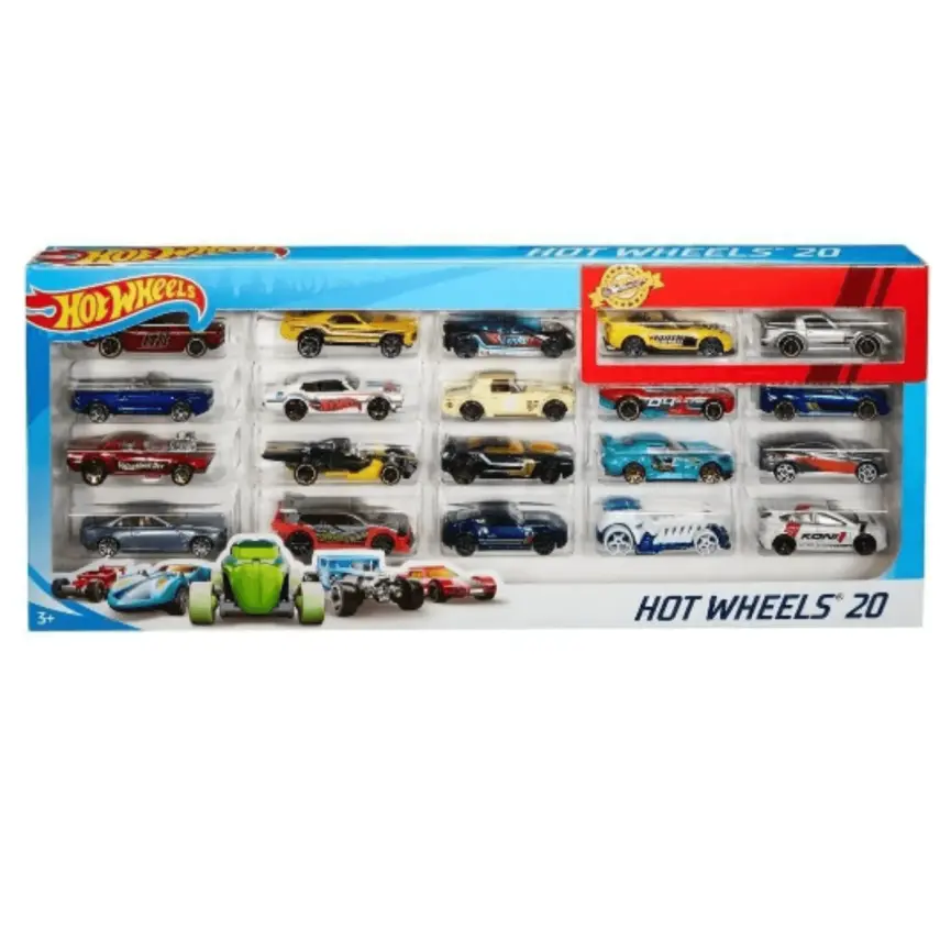 Hot Wheels 20 li Araba Seti - 4