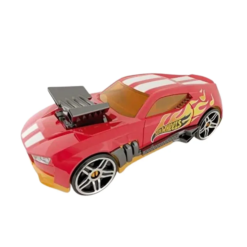 Hot Wheels 2'Si 1 Arada Race 'N Haul Araba Saklama Kutusu Kırmızı - 4