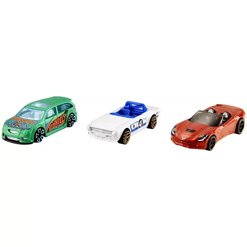 Hot Wheels 3lü Araba Seti - 5