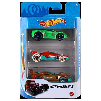 Hot Wheels 3lü Araba Seti (1)