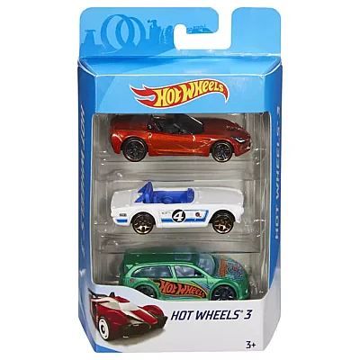 Hot Wheels 3lü Araba Seti - 3