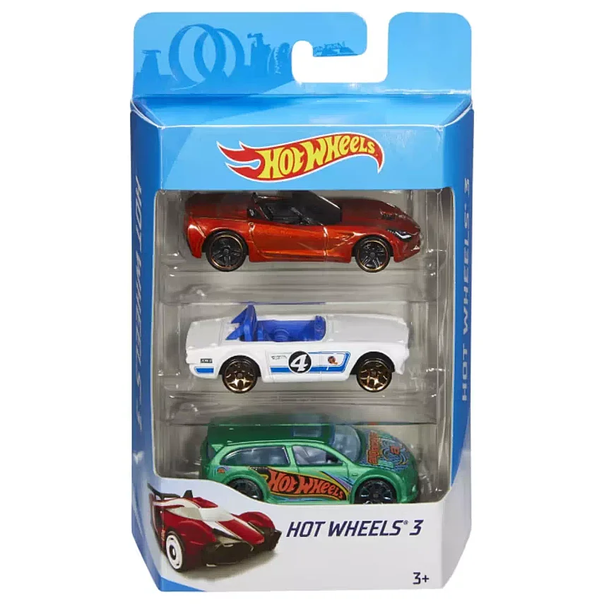 Hot Wheels 3lü Araba Seti - 3