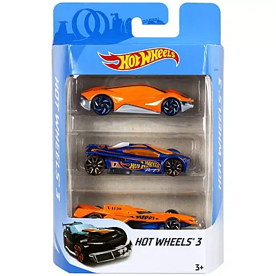 Hot Wheels 3lü Araba Seti - 4