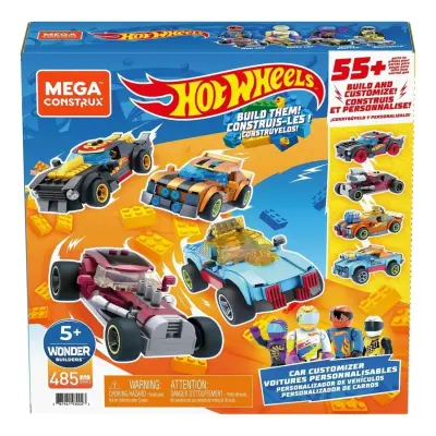 Hot Wheels Aksesuarlı Dörtlü Araç Set - 3