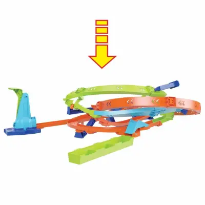 Hot Wheels Bumerang Çemberli Yarış Pisti (1)