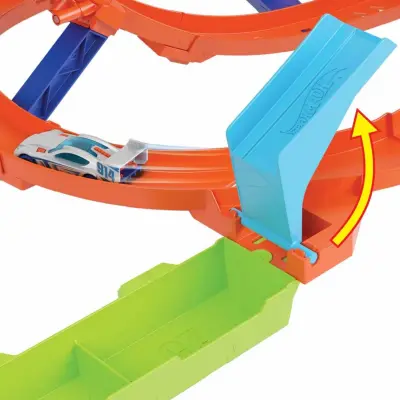 Hot Wheels Bumerang Çemberli Yarış Pisti - 5