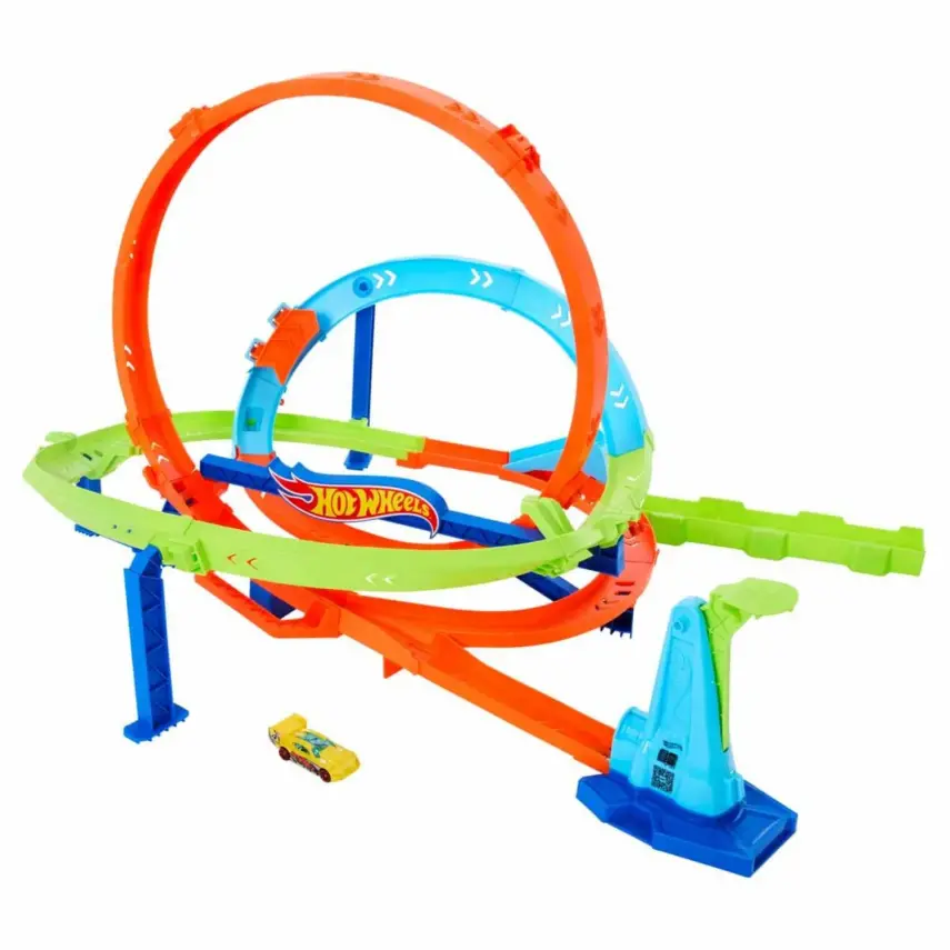Hot Wheels Bumerang Çemberli Yarış Pisti - 1