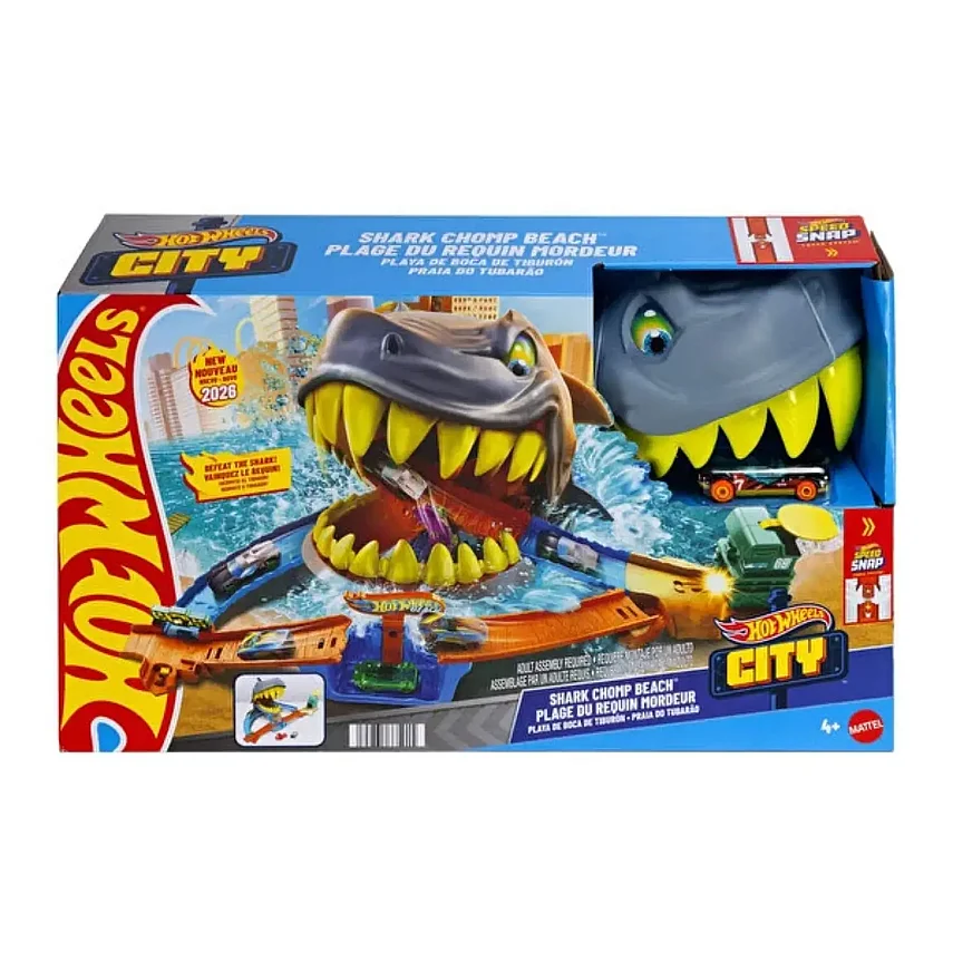 Hot Wheels City Köpekbalığı Sahil Savaşı Oyun Seti - 4