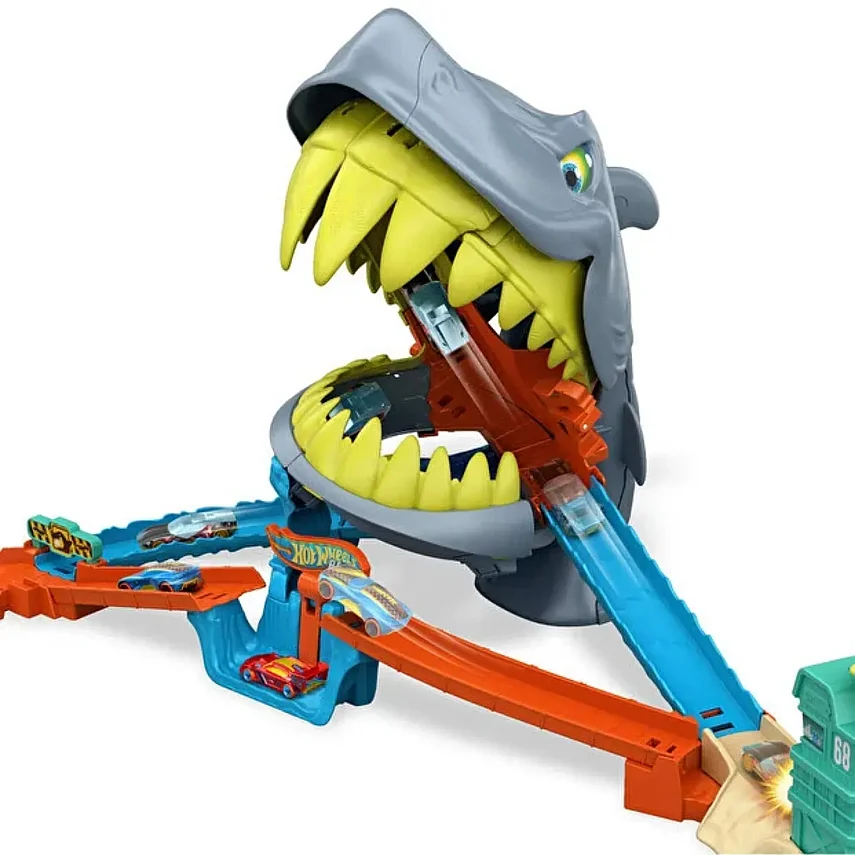 Hot Wheels City Köpekbalığı Sahil Savaşı Oyun Seti - 1