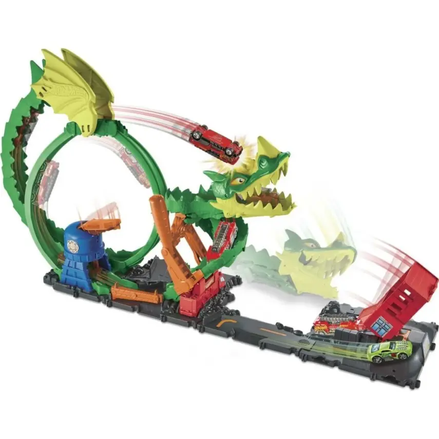 Hot Wheels Ejderha ile Müdacele Pisti - 1
