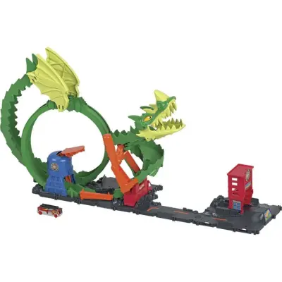 Hot Wheels Ejderha ile Müdacele Pisti - 5