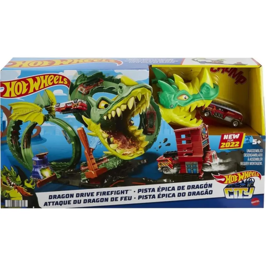Hot Wheels Ejderha ile Müdacele Pisti - 2