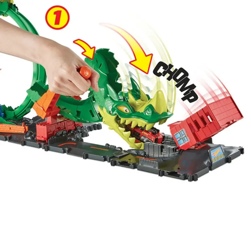 Hot Wheels Ejderha ile Müdacele Pisti - 4