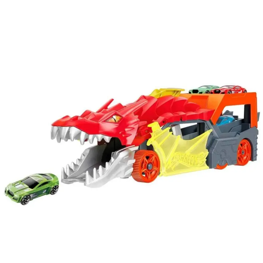 Hot Wheels Fırlatıcı ve Taşıyıcı Ejderha - 1