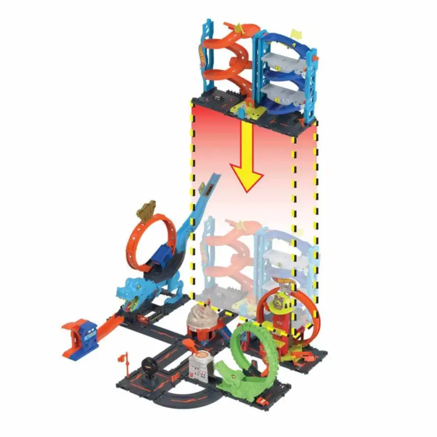 Hot Wheels Heyecanlı Yarış Kulesi - 5