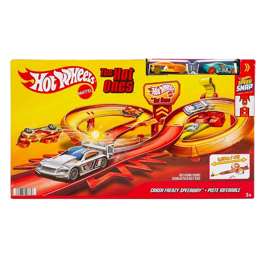 Hot Wheels Hot Ones Otoyol Çılgınlığı Oyun Seti - 6