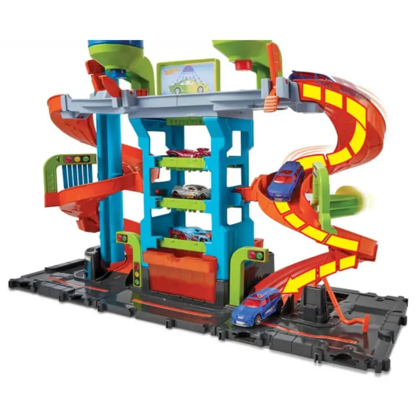 Hot Wheels Mega Araba Yıkama Kulesi - 1