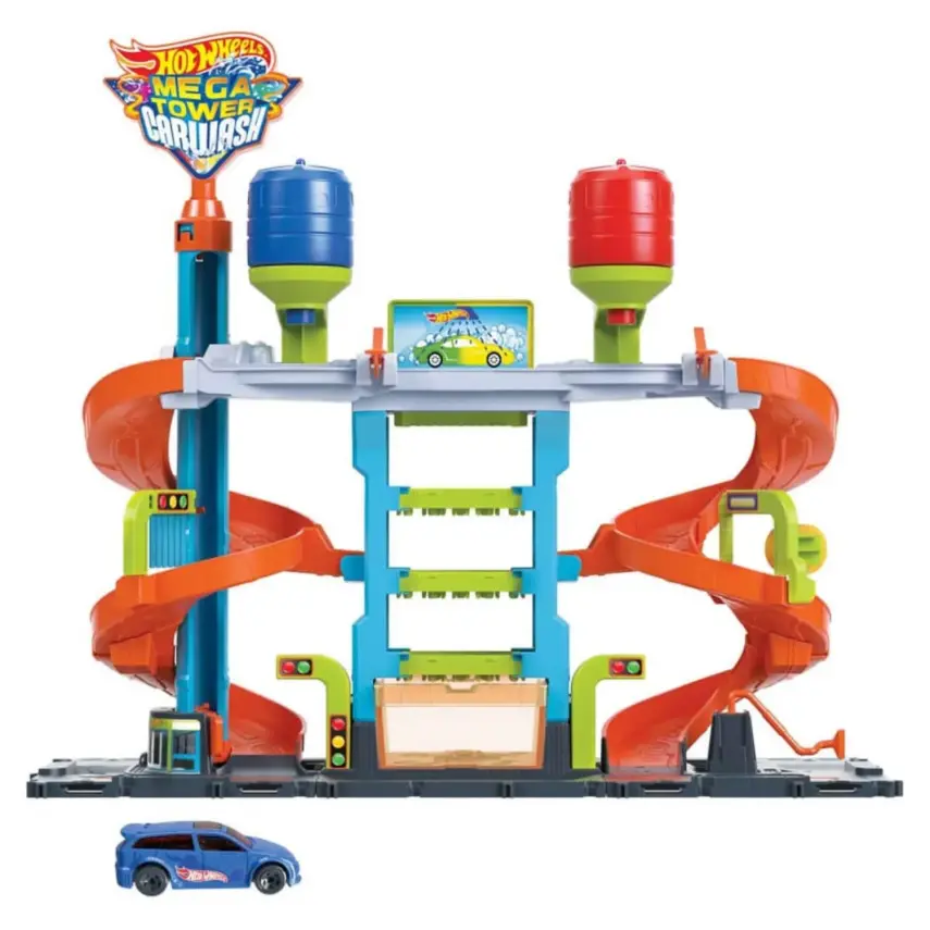 Hot Wheels Mega Araba Yıkama Kulesi - 3