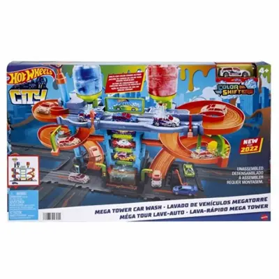 Hot Wheels Mega Araba Yıkama Kulesi - 6