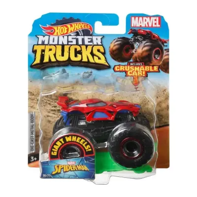 Hot Wheels Monster Trucks 1-64 Arabalar - 16